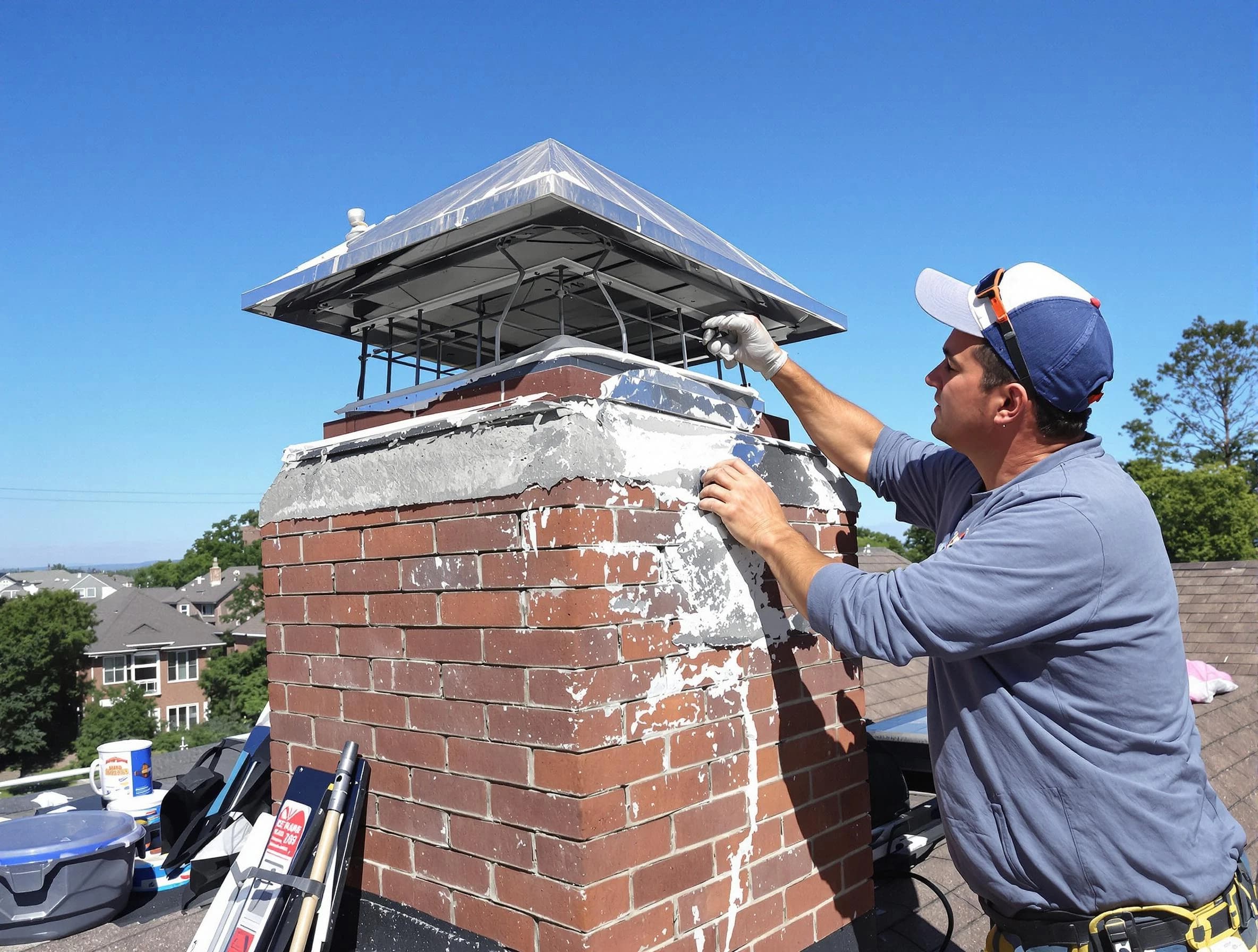 Chimney Crown Services service in Sandy, UT